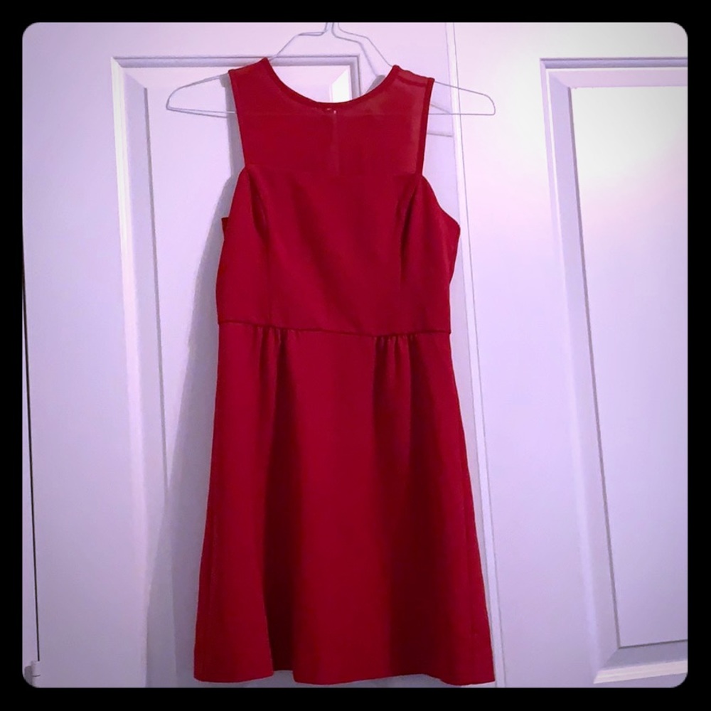 Banana republic red dress 6P
